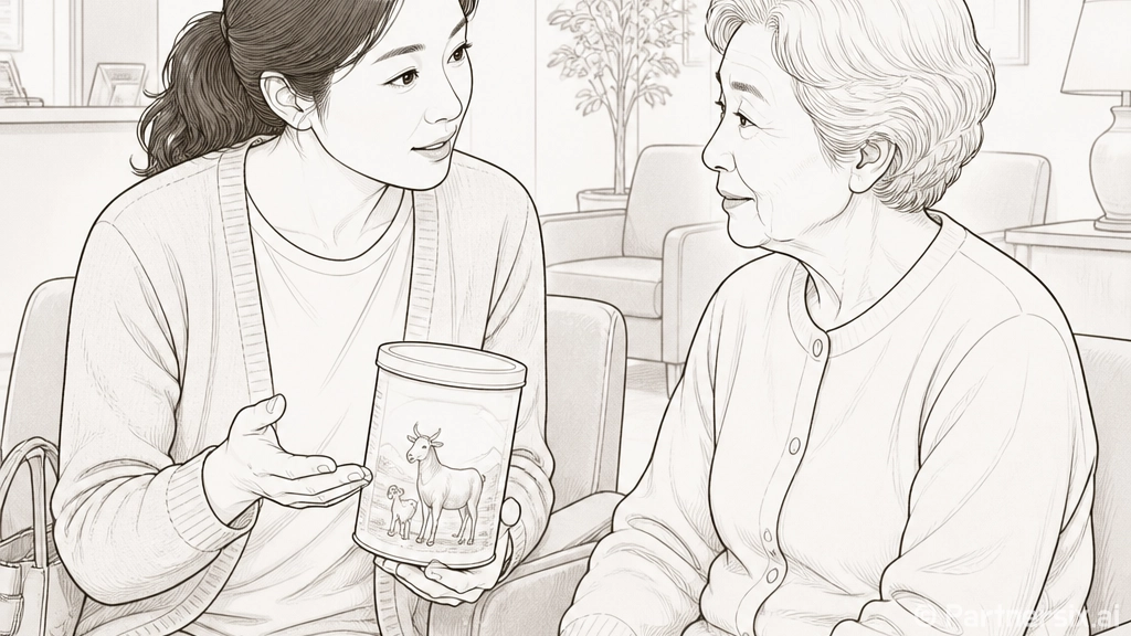 산양유단백질, 부모님 단백질 보충제로 괜찮을까요?