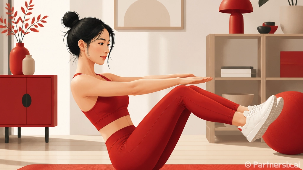 코어운동, 허리 아…