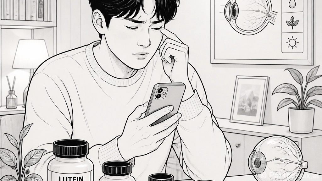눈건강영양제, 루테…