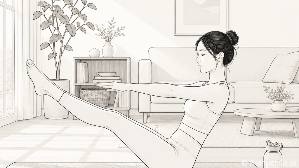 홈필라테스, 집에서…