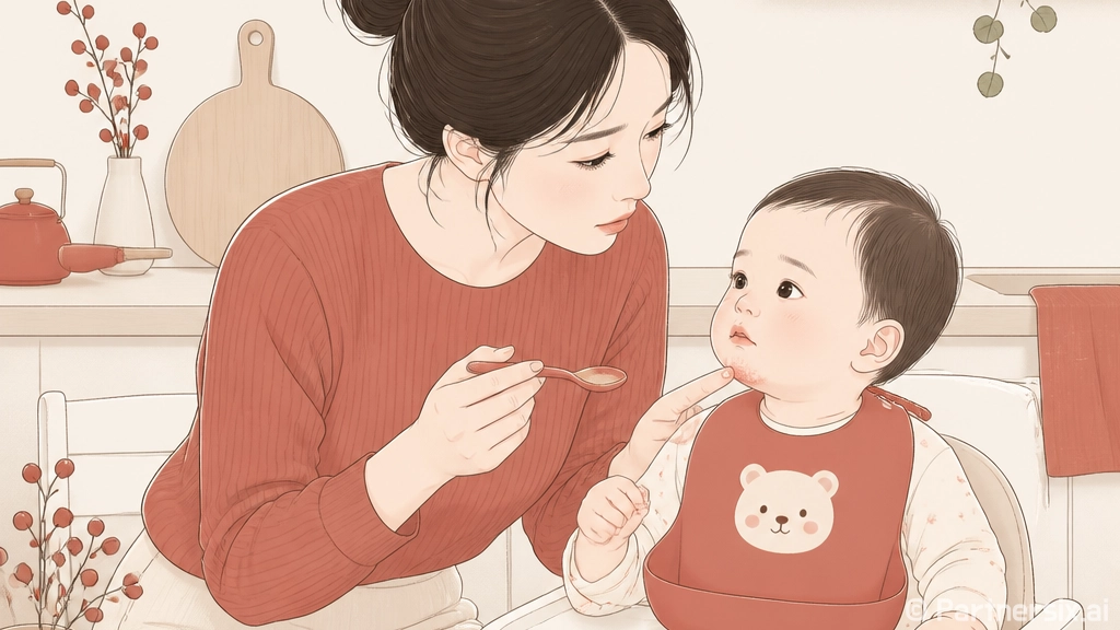 퍼기 미피 턱받이, 아기 피부에 편하게 맞을까요?