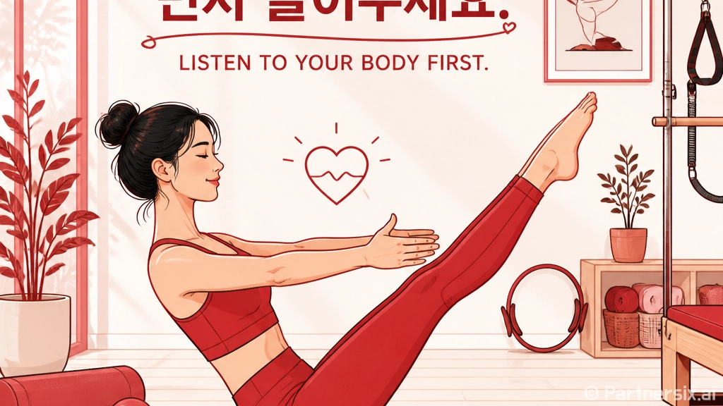 용산필라테스, 허리…