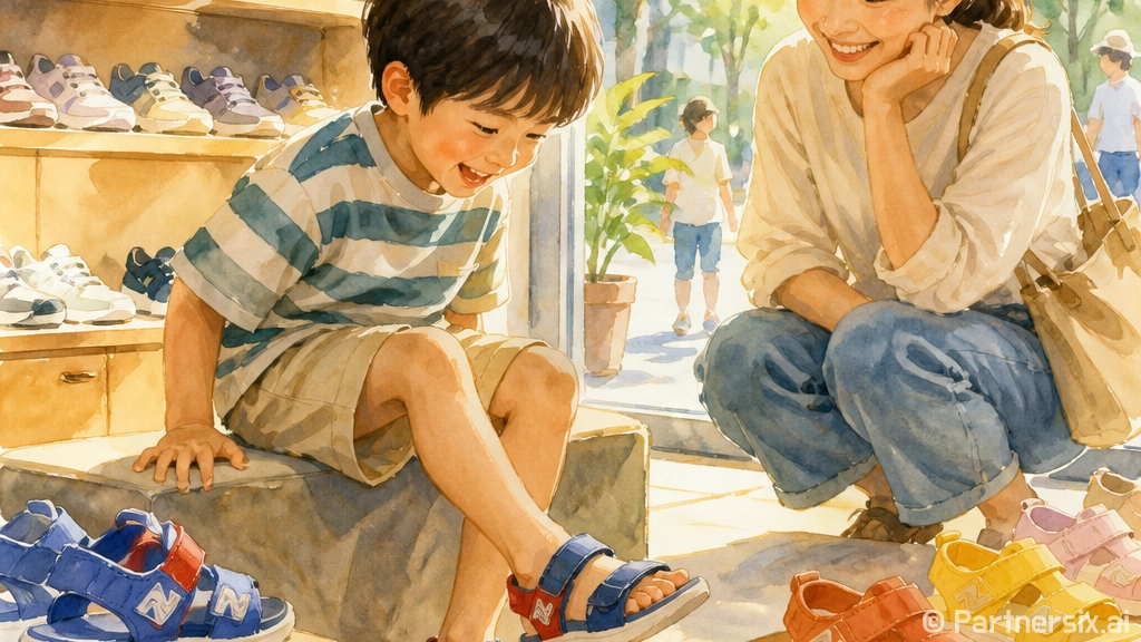 뉴발란스 프리들 X, 아이 발에 편한 샌들인지 궁금하신가요?