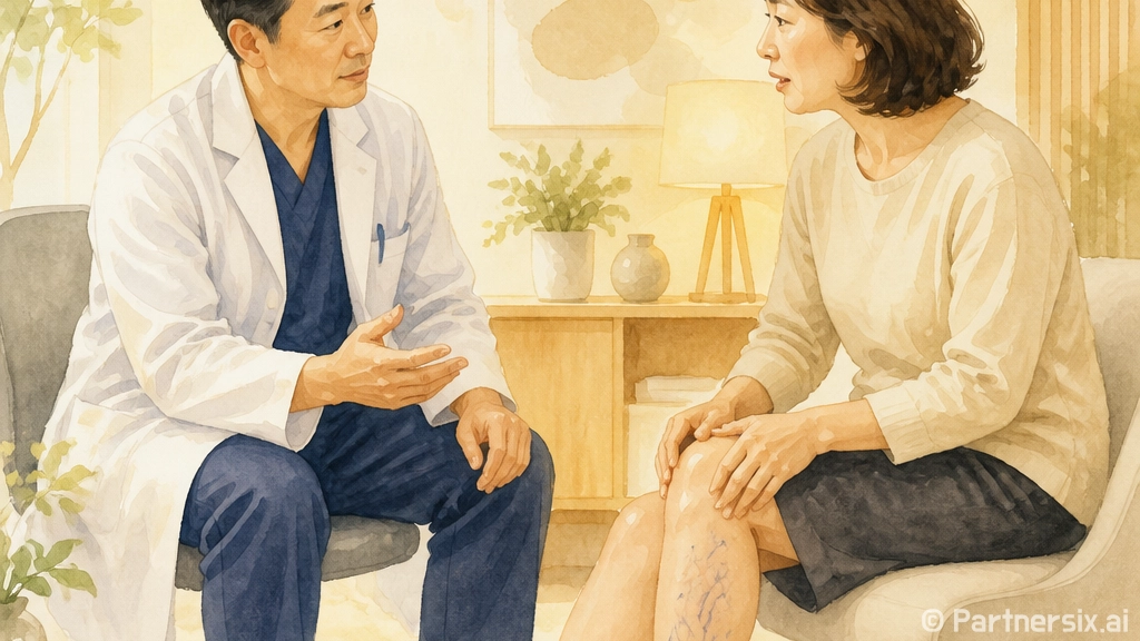 맥수술, 다리가 무겁다고 바로 해야 할까요?