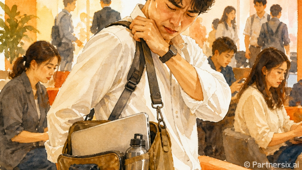 자브 투웨이백, 매일 들고 다니면 어깨와 허리에 어떤 부담이 생길까요?