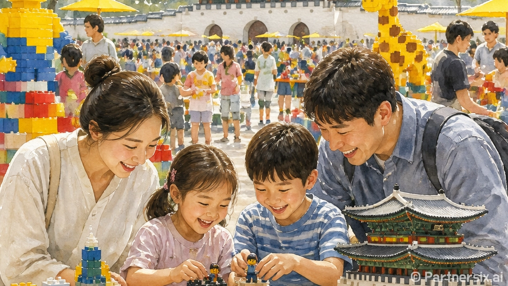 광화문 레고 축제, 아이와 오래 걸어도 괜찮을까요?