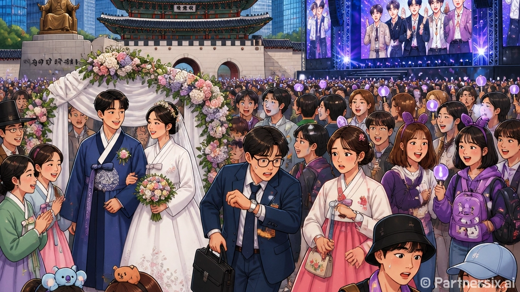 BTS 광화문 결혼식, 인파 속 하객이라면 몸은 어떻게 챙겨야 할까요?