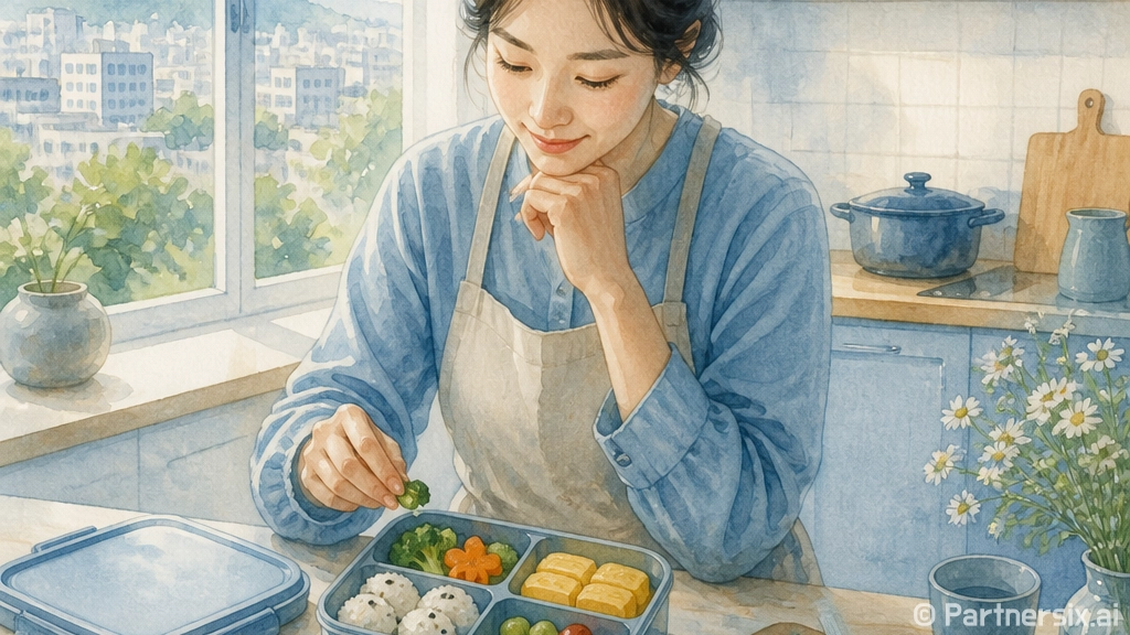유치원 도시락, 잘…