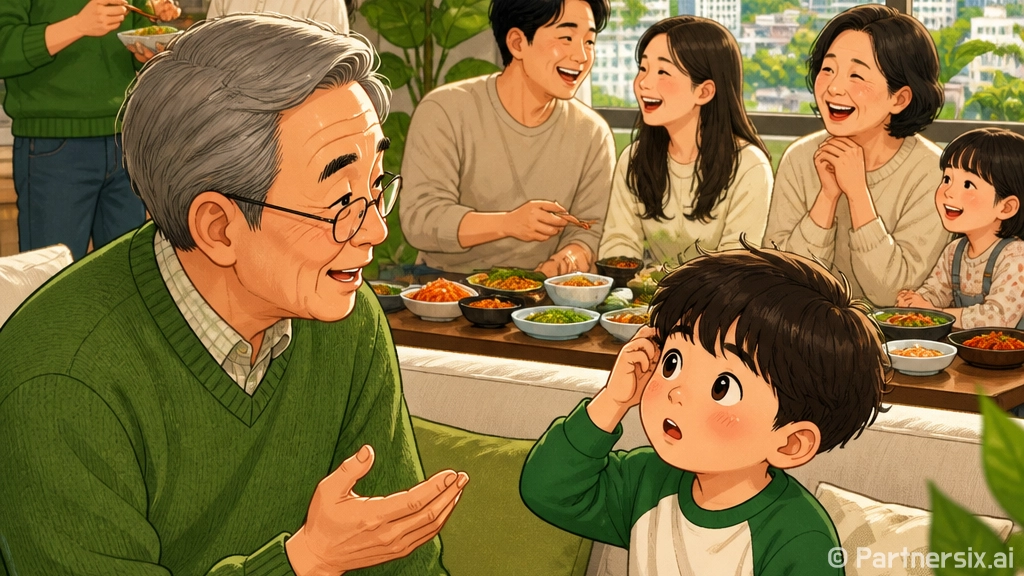 촌수 관계도, 명절…