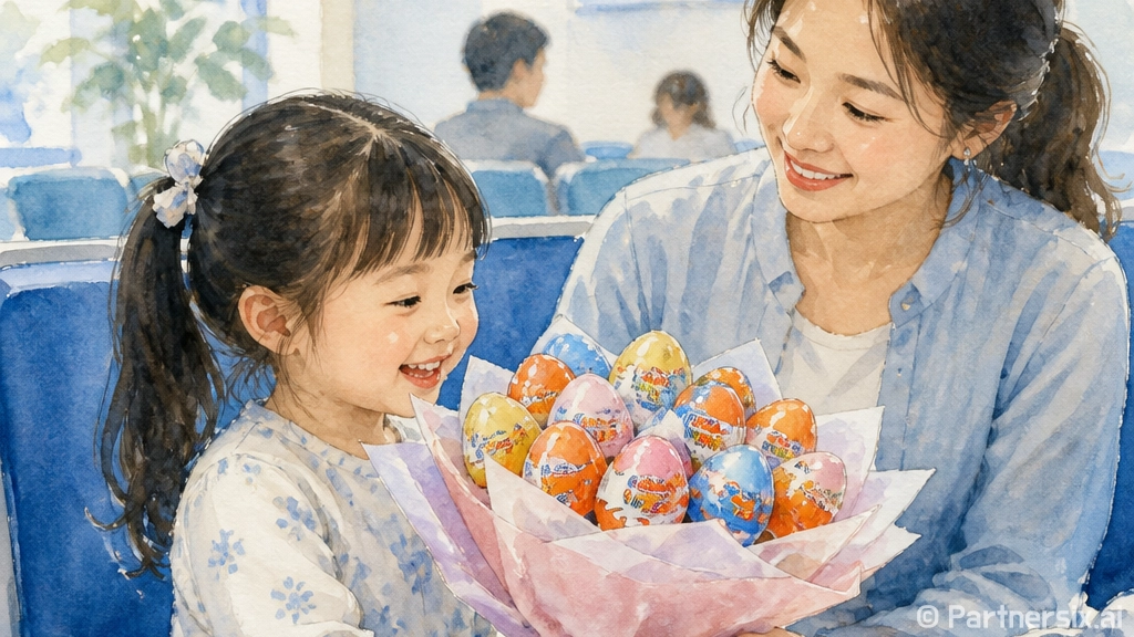 킨더조이꽃다발, 아…