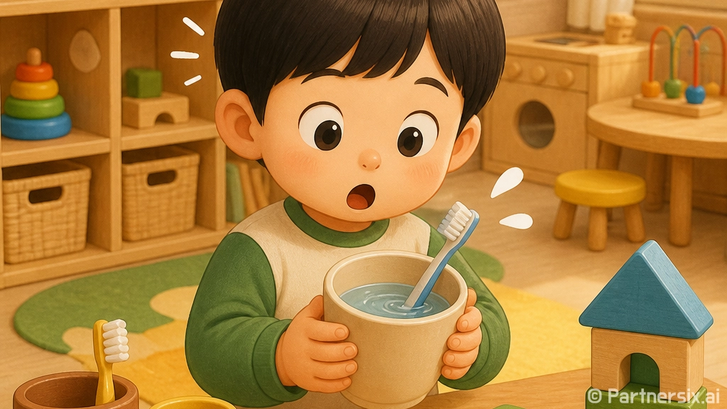 어린이집 양치컵, …