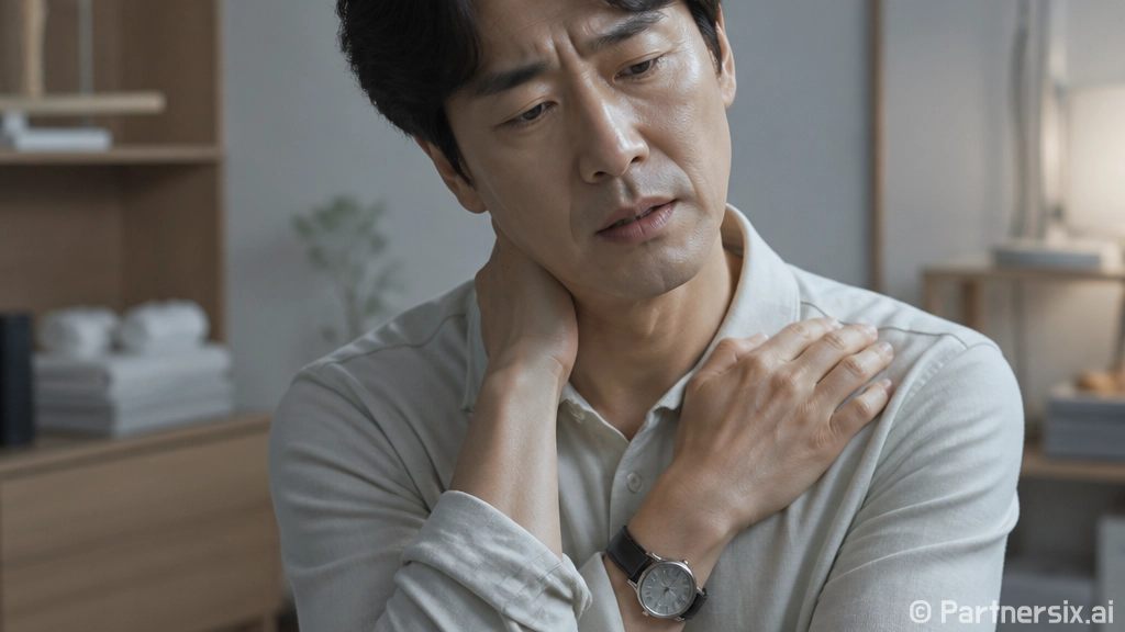 목디스크초기증상, 단순한 담과 어떻게 다를까요?