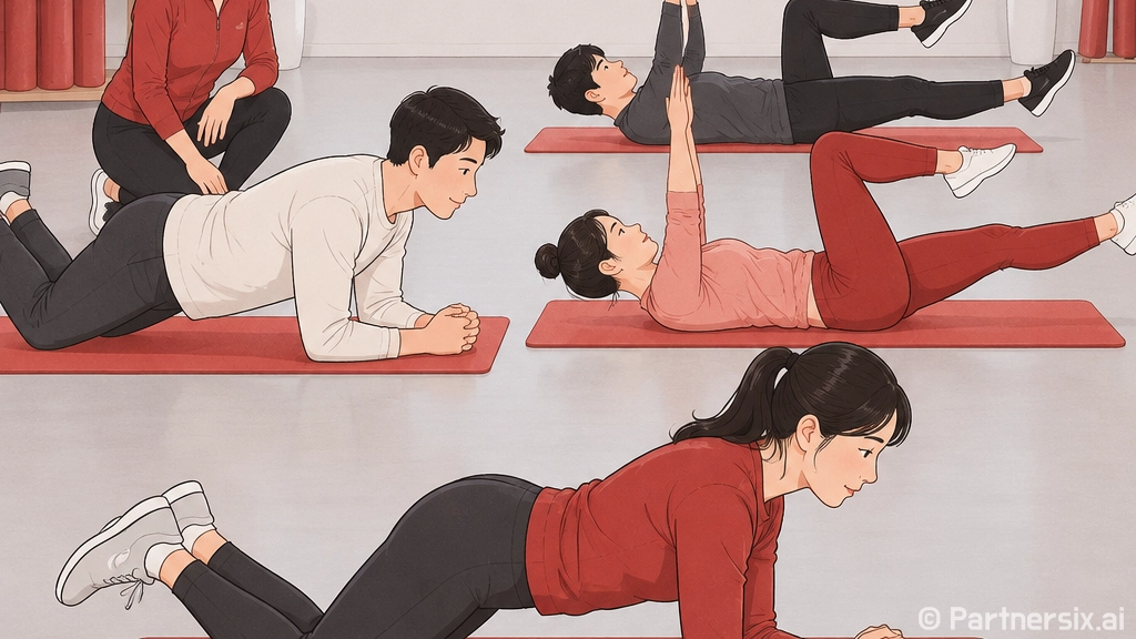 코어운동, 허리 아픈 사람도 시작해도 괜찮을까요?