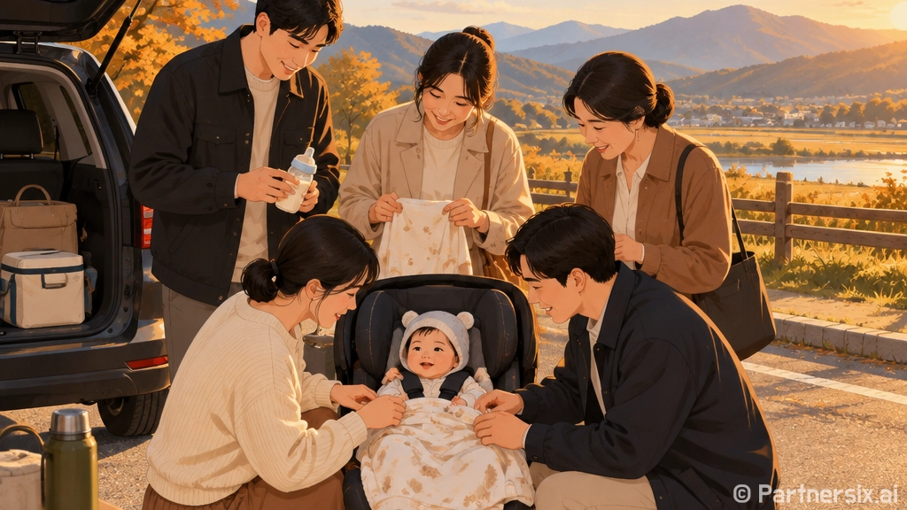 추석에 아기와 이동할 때, 어떤 프롬프트처럼 챙기면 덜 당황할까요?
