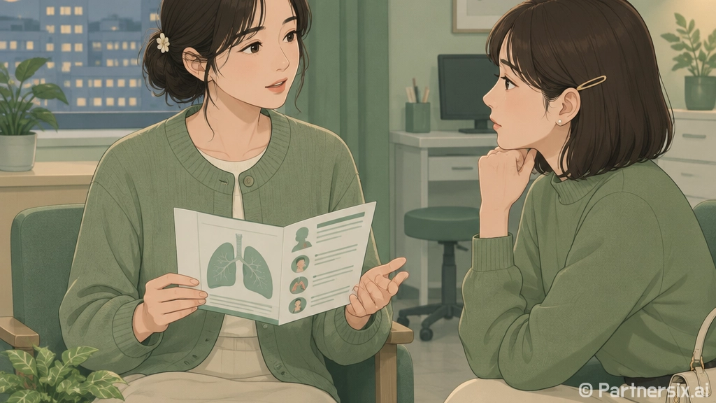 폐암초기증상, 감기와 어떻게 다를까요?