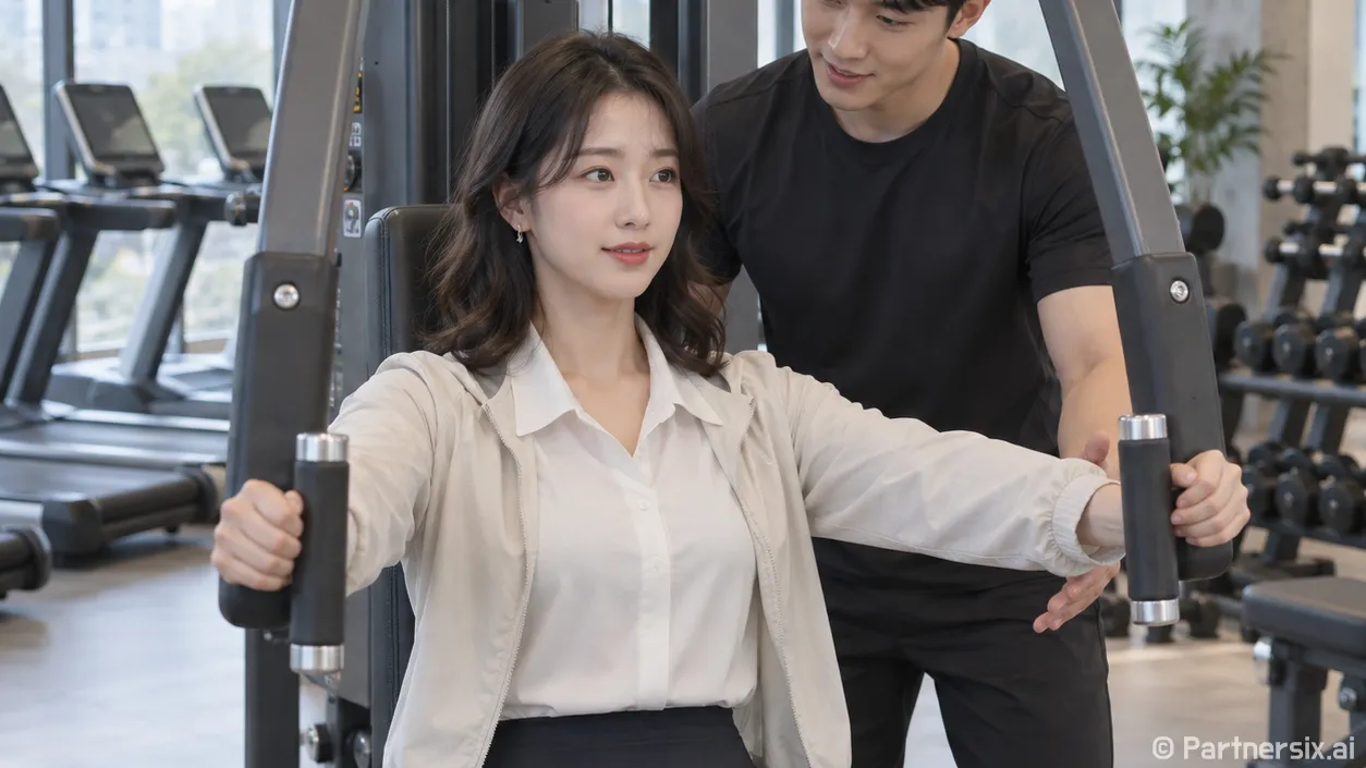 헬스장에 처음 가면…