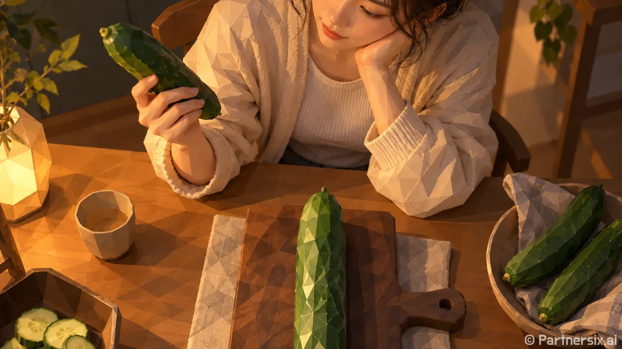 솔비 다이어트, 오이만 먹으면 될까요?
