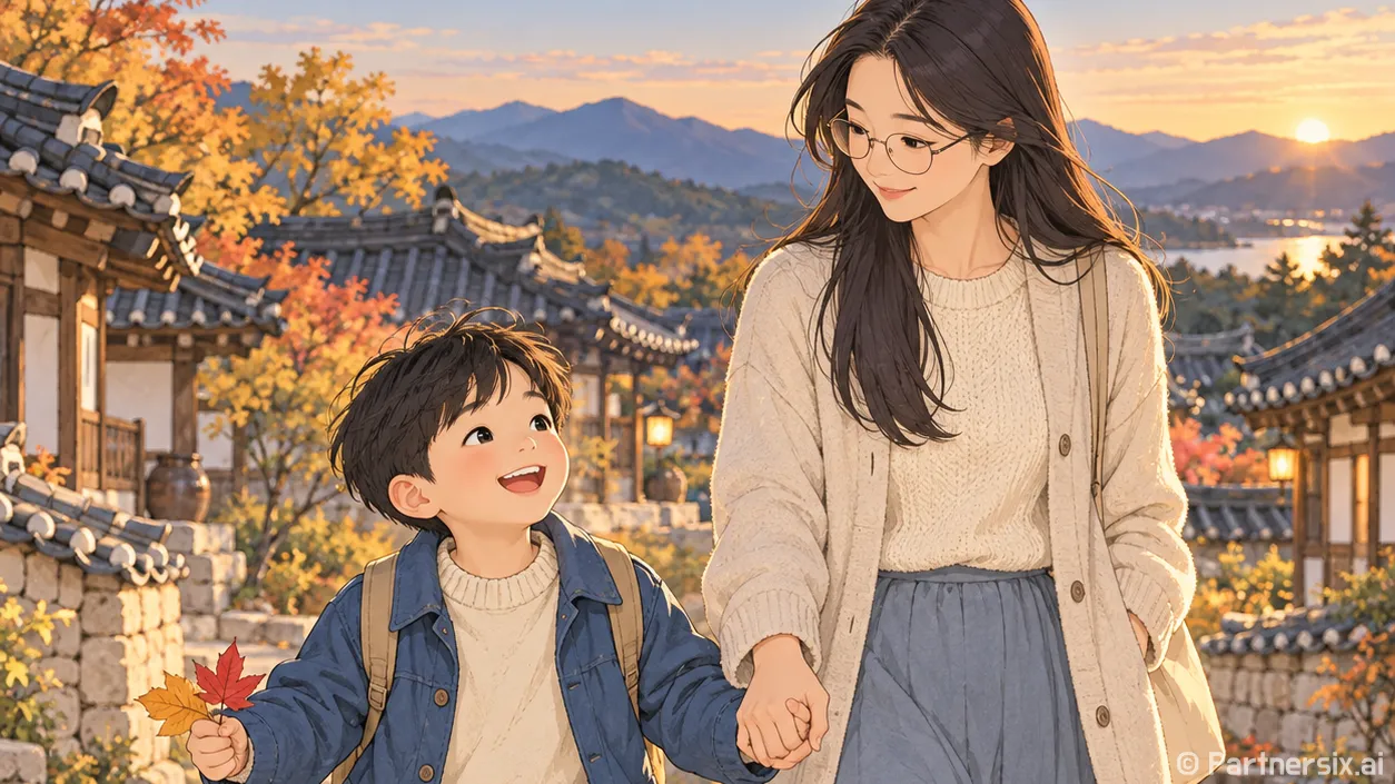 민속촌 5살 아들,…