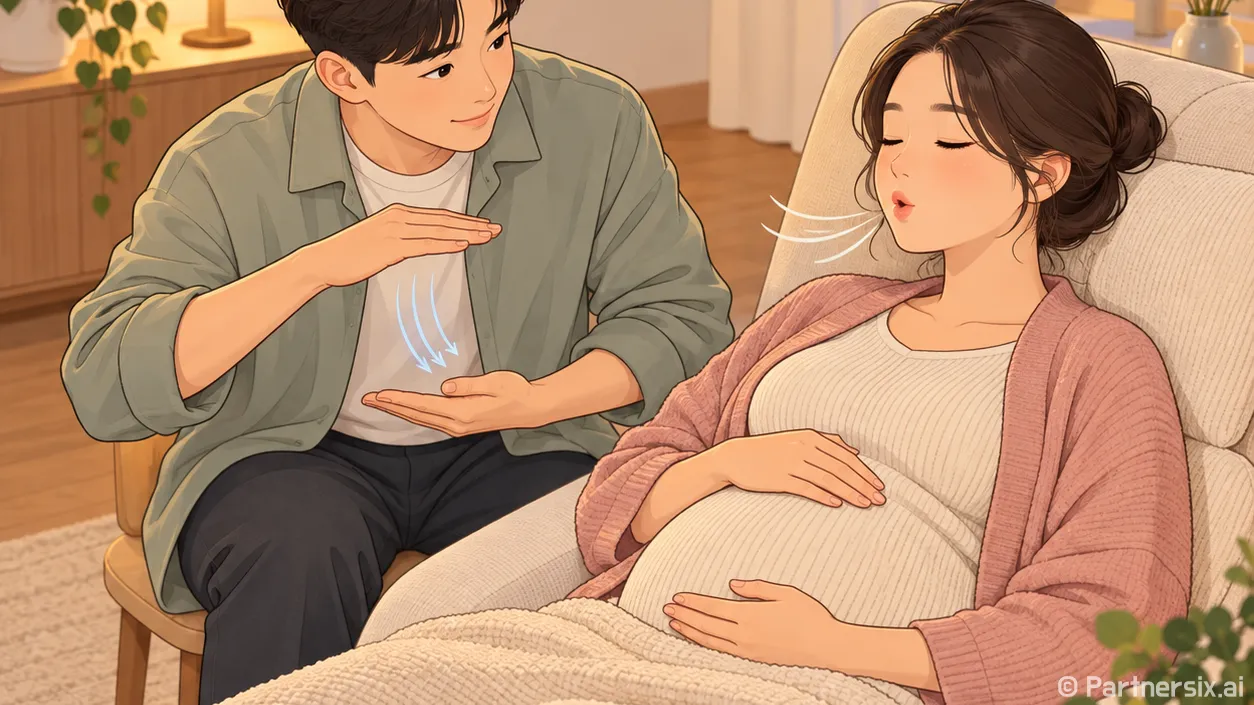 히히호호 호흡법은 진통 때 어떻게 하나요?