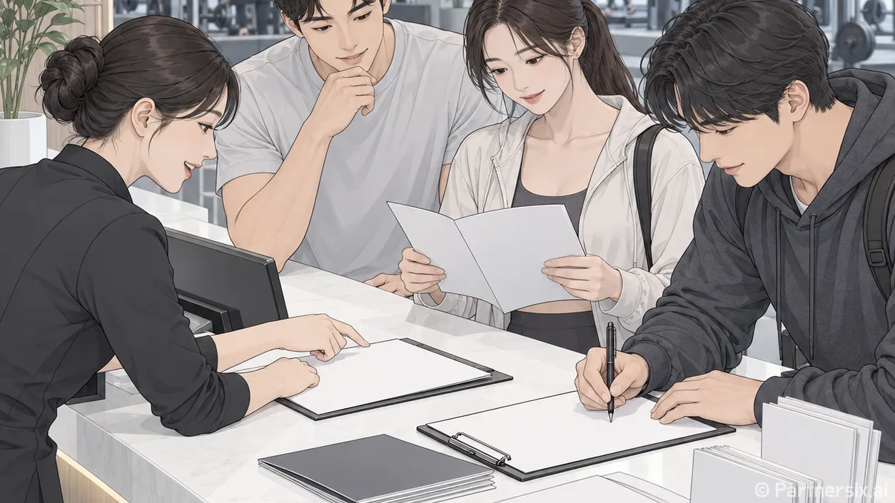 운동센터 등록 전 무엇을 확인해야 할까요?