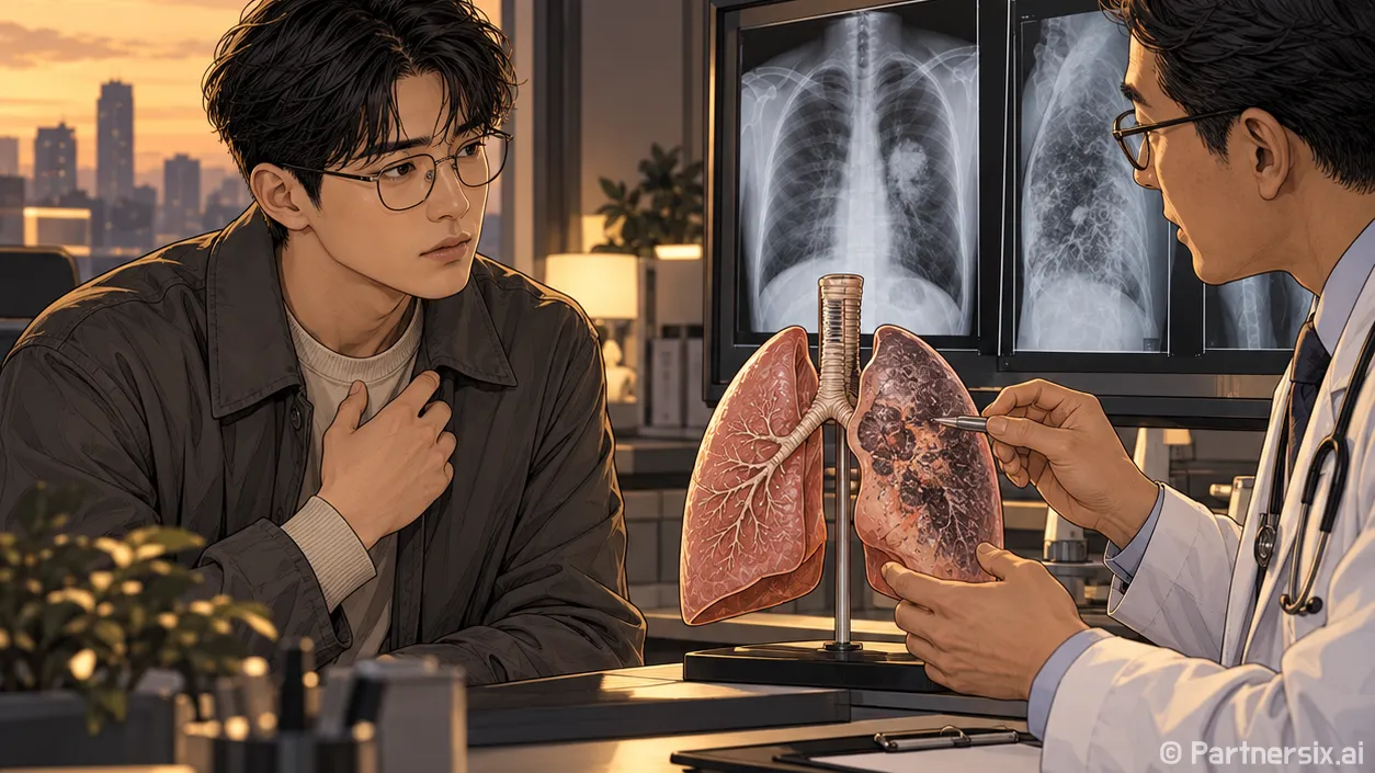 폐암초기증상, 기침이 오래가면 의심해야 할까요?