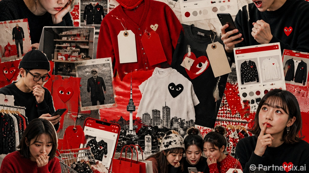 꼼데 정품 확인하는…
