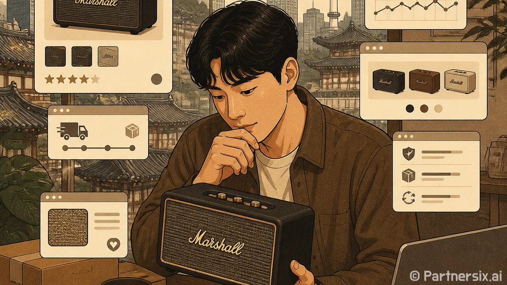 마샬 정품 확인하는…