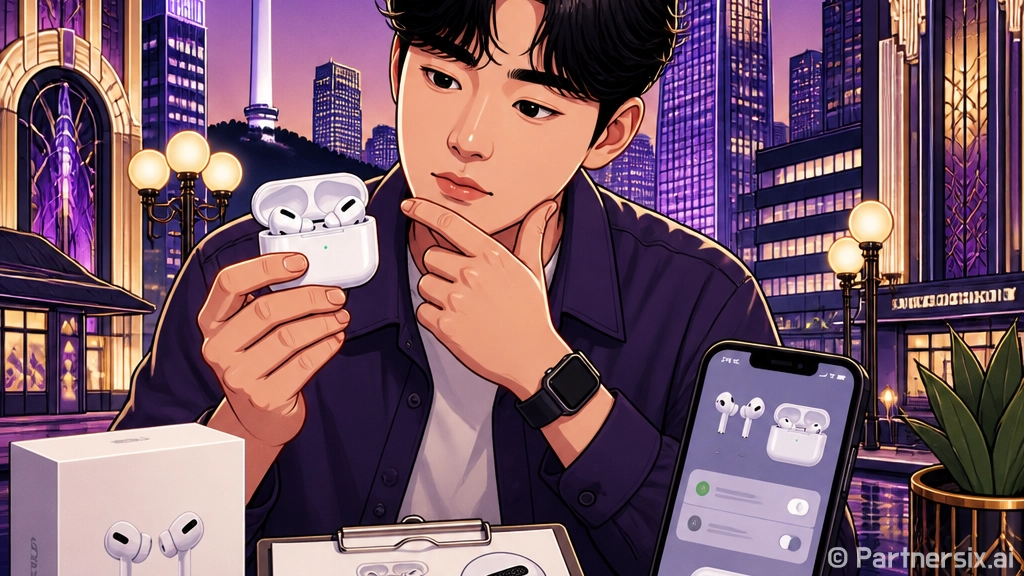 에어팟 정품 확인하…