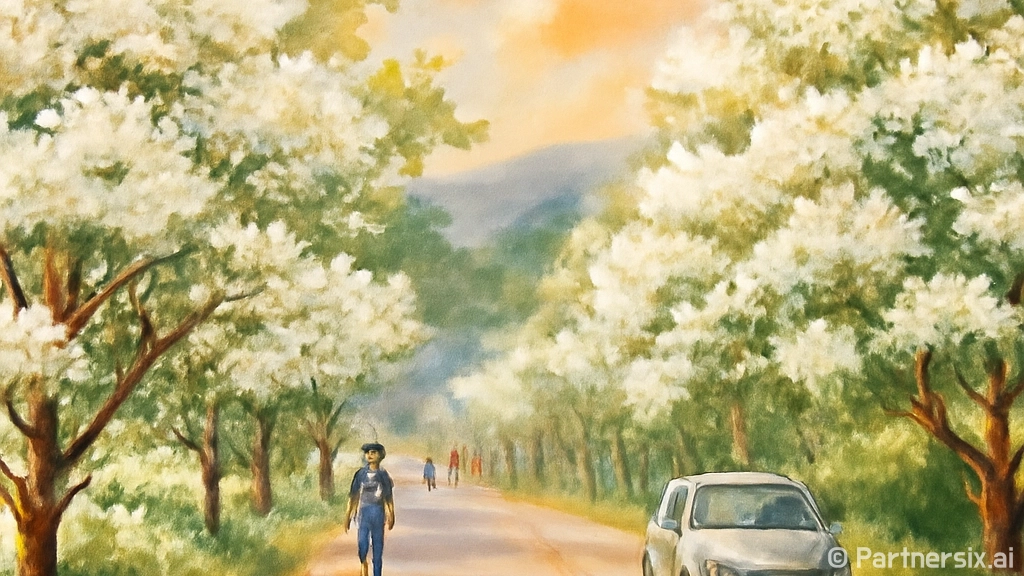 하얀 눈꽃 피는 남…