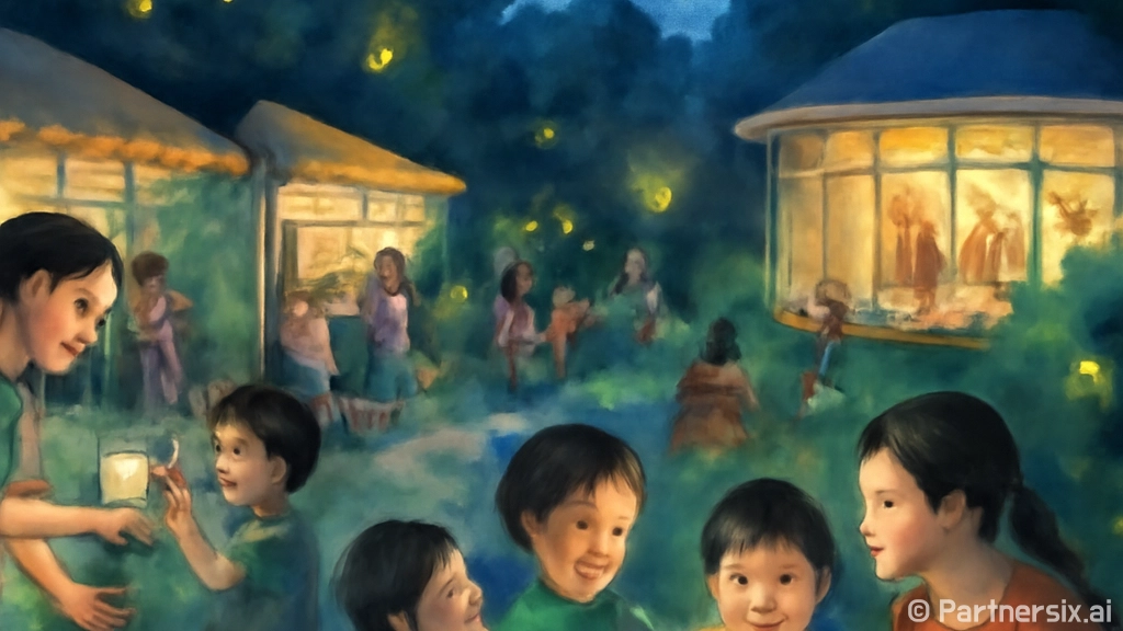 아이들과 즐긴 반딧…