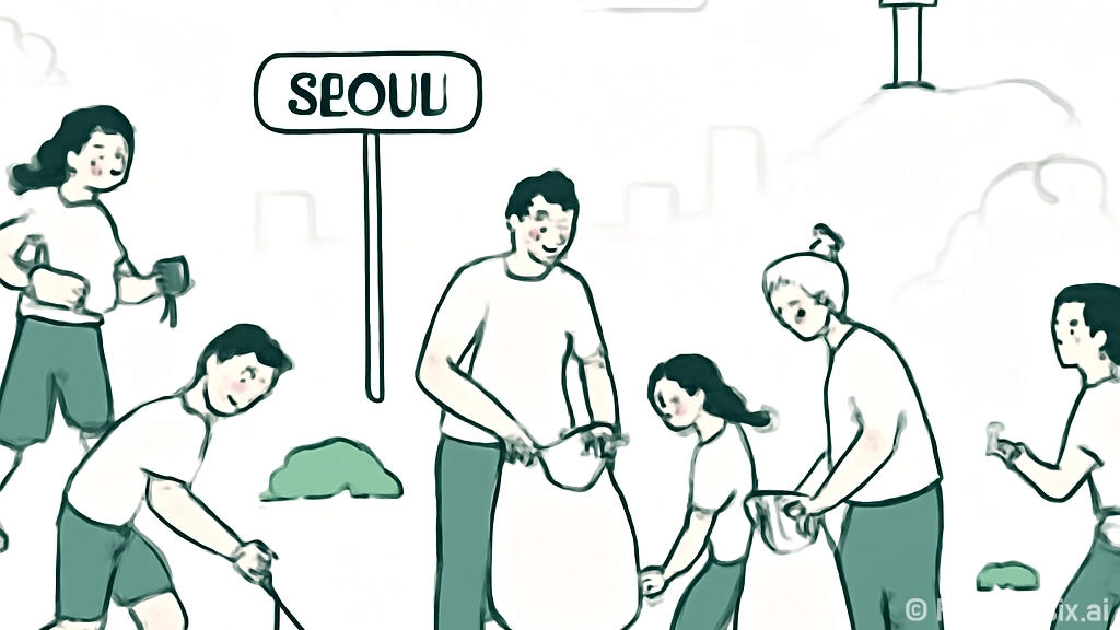 깨끗한 국토, 행복…