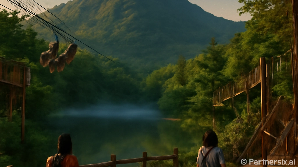 별과 자연이 어우러…