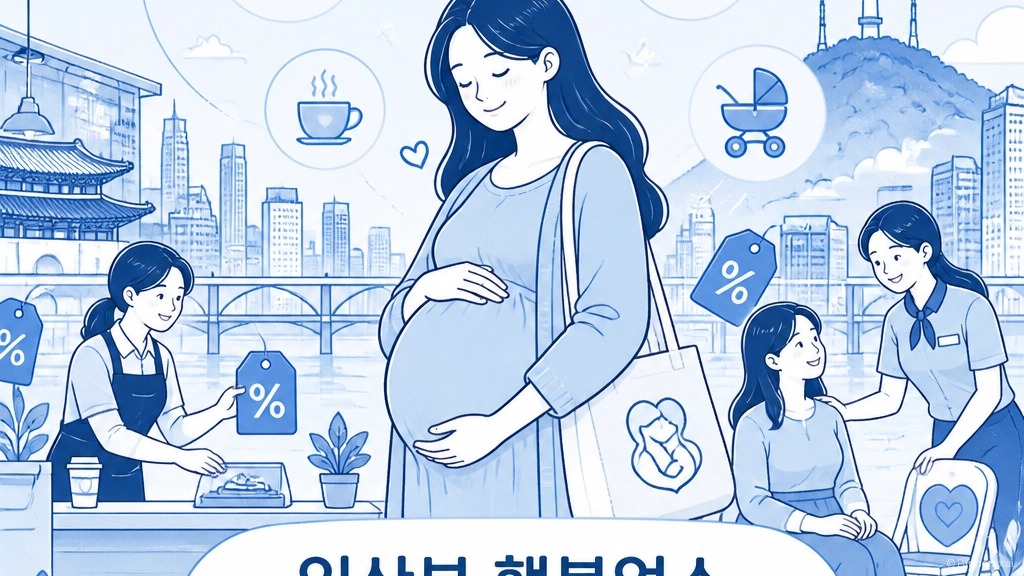 청주시 임산부 행복업소 모아모아 혜택 시작