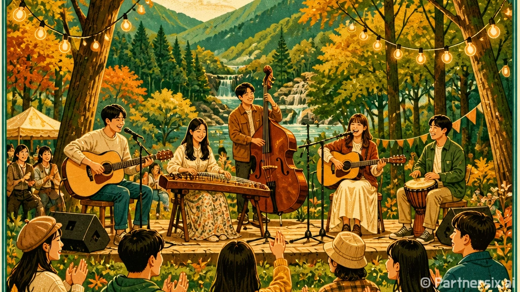 보은 감성 숲속 버…