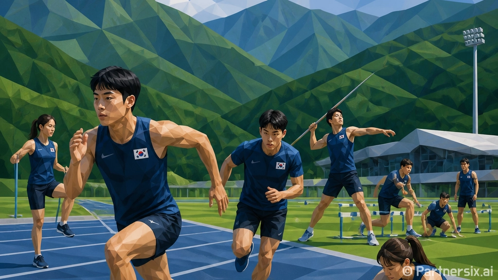 옥천 육상팀 평창서…