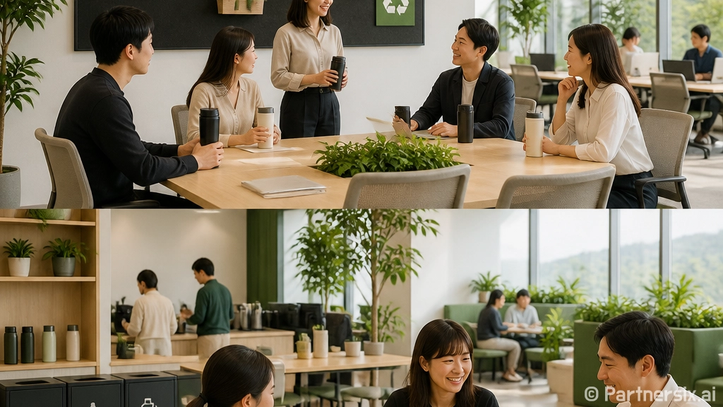 옥천군, 청사 1회용품 줄이기 선도