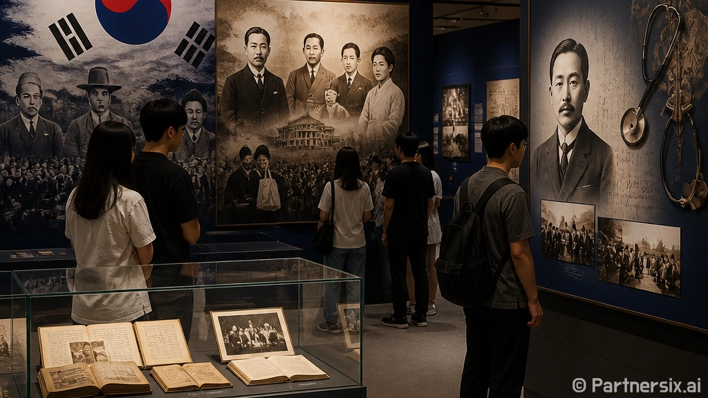 광복 81주년 기념 독립기념관 순회전시 현장