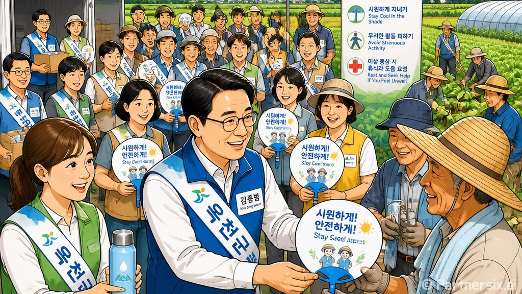 옥천군, 폭염대응 …