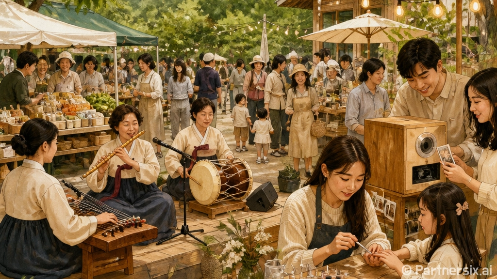 옥천군, 향수이동장터 문화와 서비스로 활기