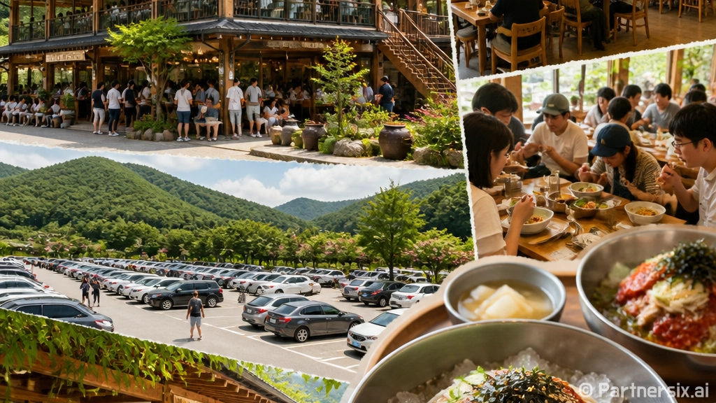 진천 시골막국수, 여름철 별미 막국수 명소