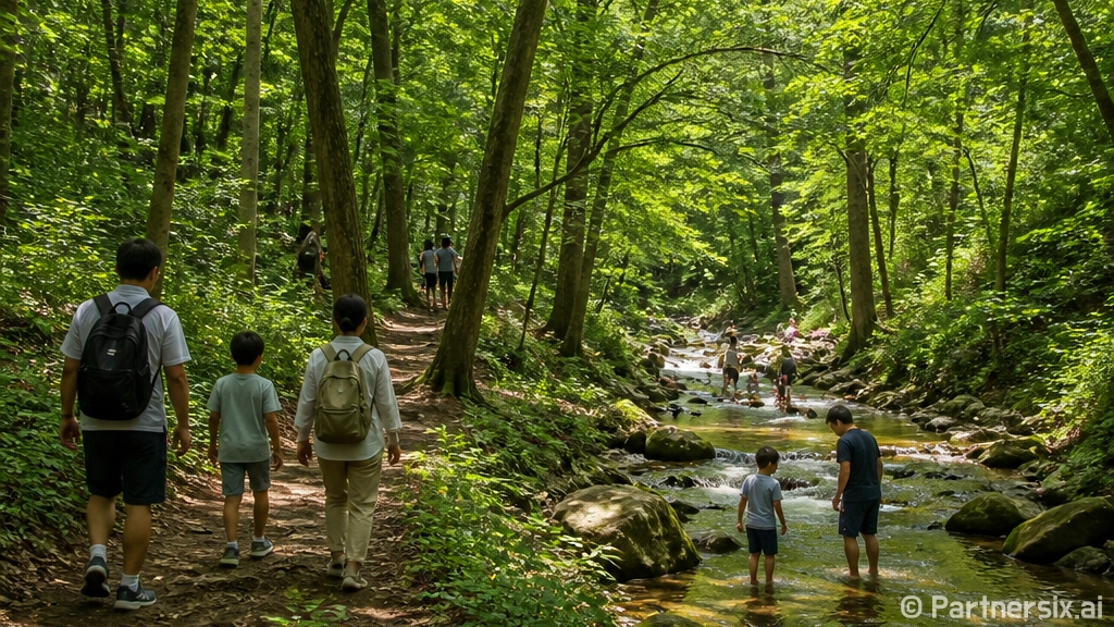옥천 장령산자연휴양…
