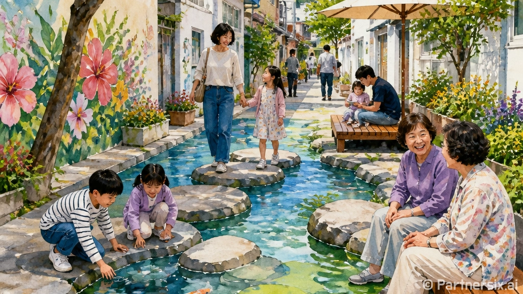 진천 원도심 자투리공원, 도심 속 힐링 명소