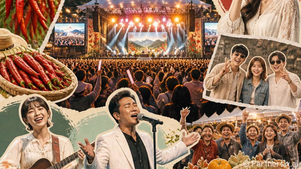 괴산고추축제와 함께하는 유기농괴산가요제