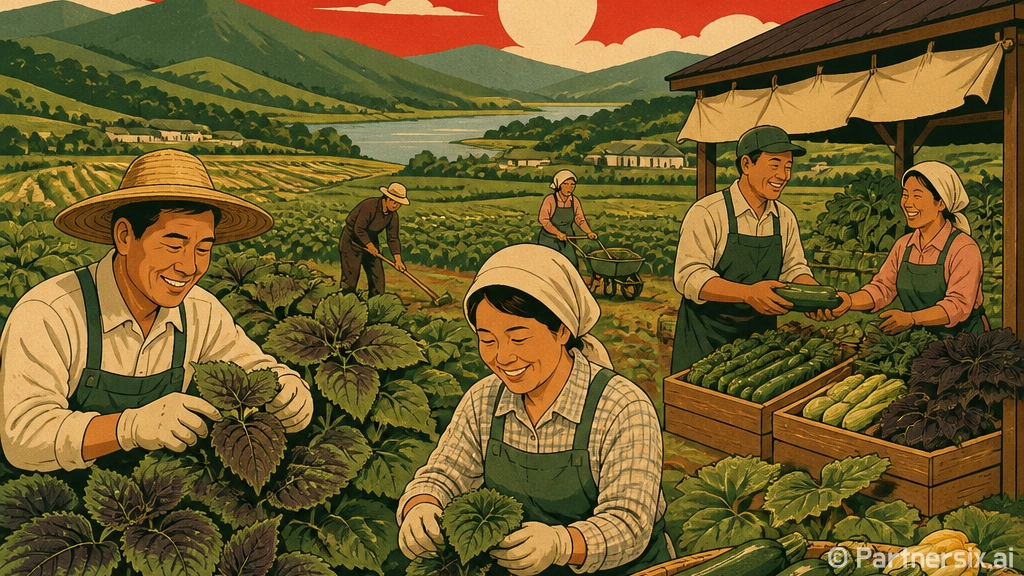 옥천군, 깻잎·애호…
