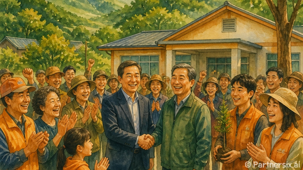 옥천 궁촌리, 소각산불 없는 녹색마을 선정