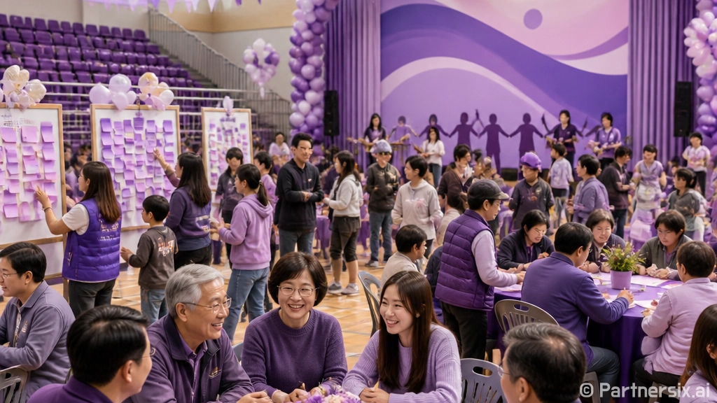 증평읍 주민총회와 어울림 축제 개최