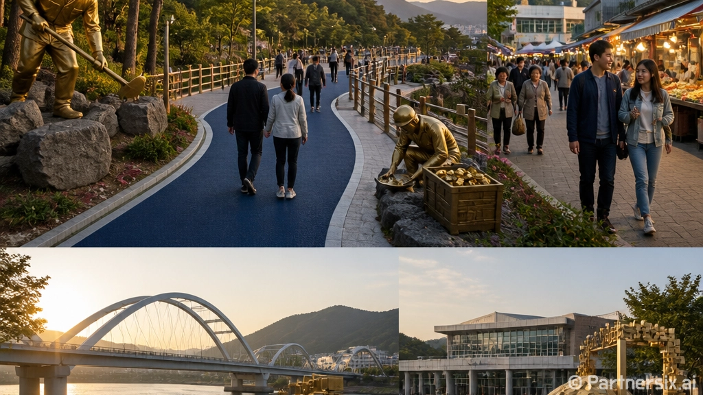 금왕 금빛시티트레킹, 도심 속 황금길 산책