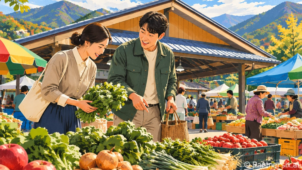 괴산 로컬푸드직매장, 제철 농산물의 보고