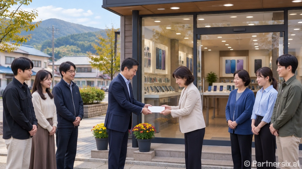 1등휴대폰, 14주년 맞아 이웃사랑 100만원 기탁