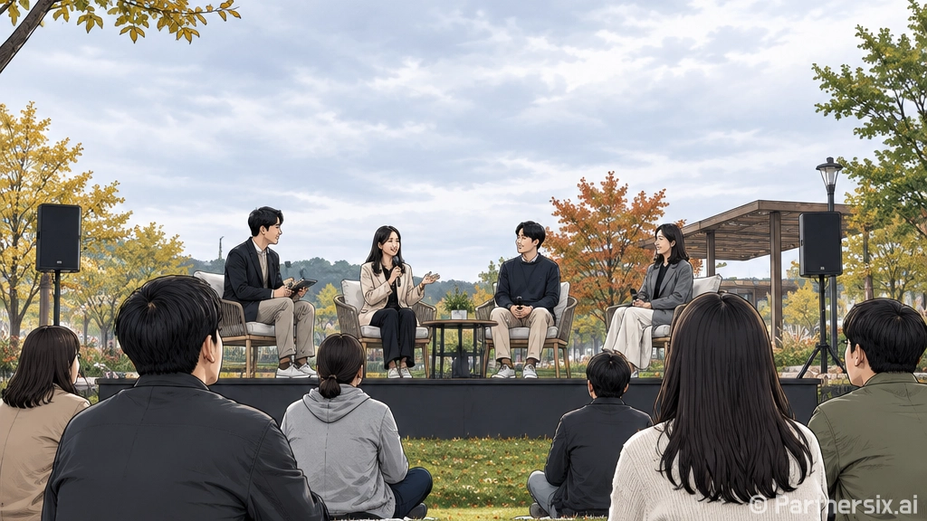 증평 열린광장 토크쇼, 군민과 미래를 논하다